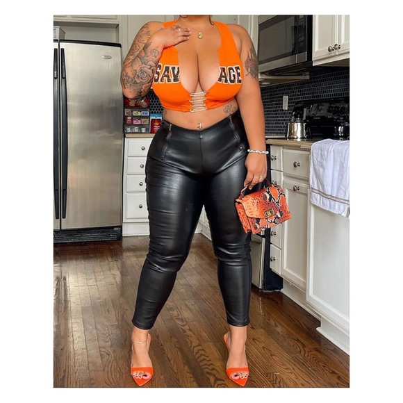 We Can Make It Work Faux Leather Legging - Fashion Nova (3X) - Picture 4 of 9